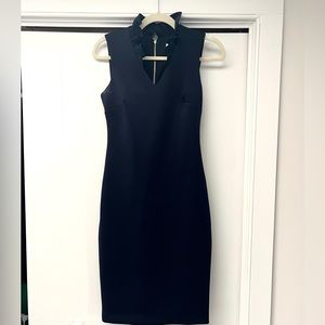 Calvin Klein Navy Midi Dress (size 4)